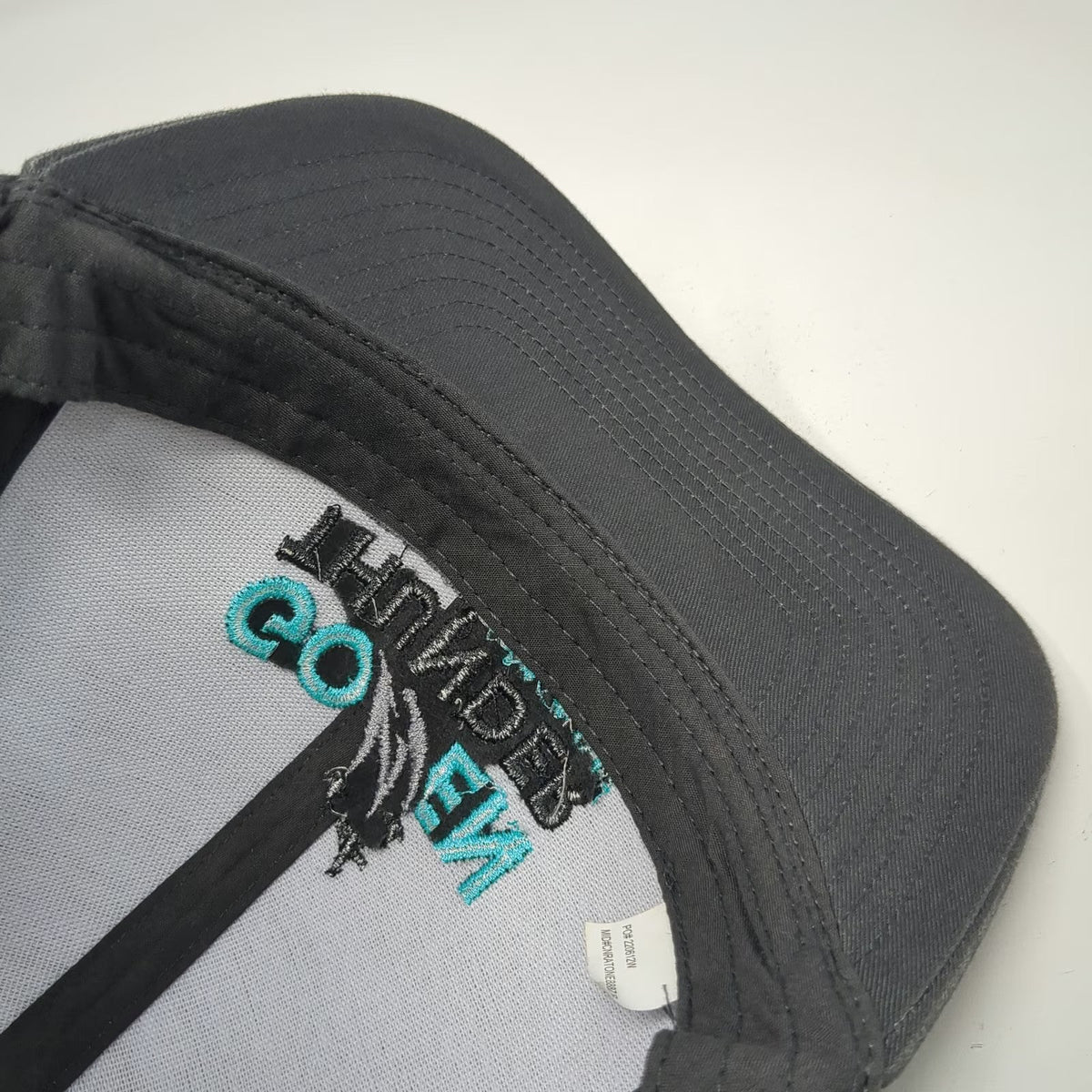 Pacific Headwear Gray Trucker Hat One Size Gowen Thunder Airshow Mesh Snapback