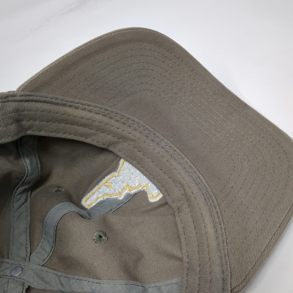 Champion Idaho State Polka Dot Pennant Baseball Cap Brown One Size Slideback Hat