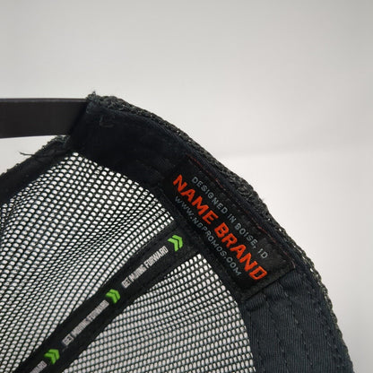 NexTitle Snapback Mesh Back Trucker Hat Black One Size Richardson