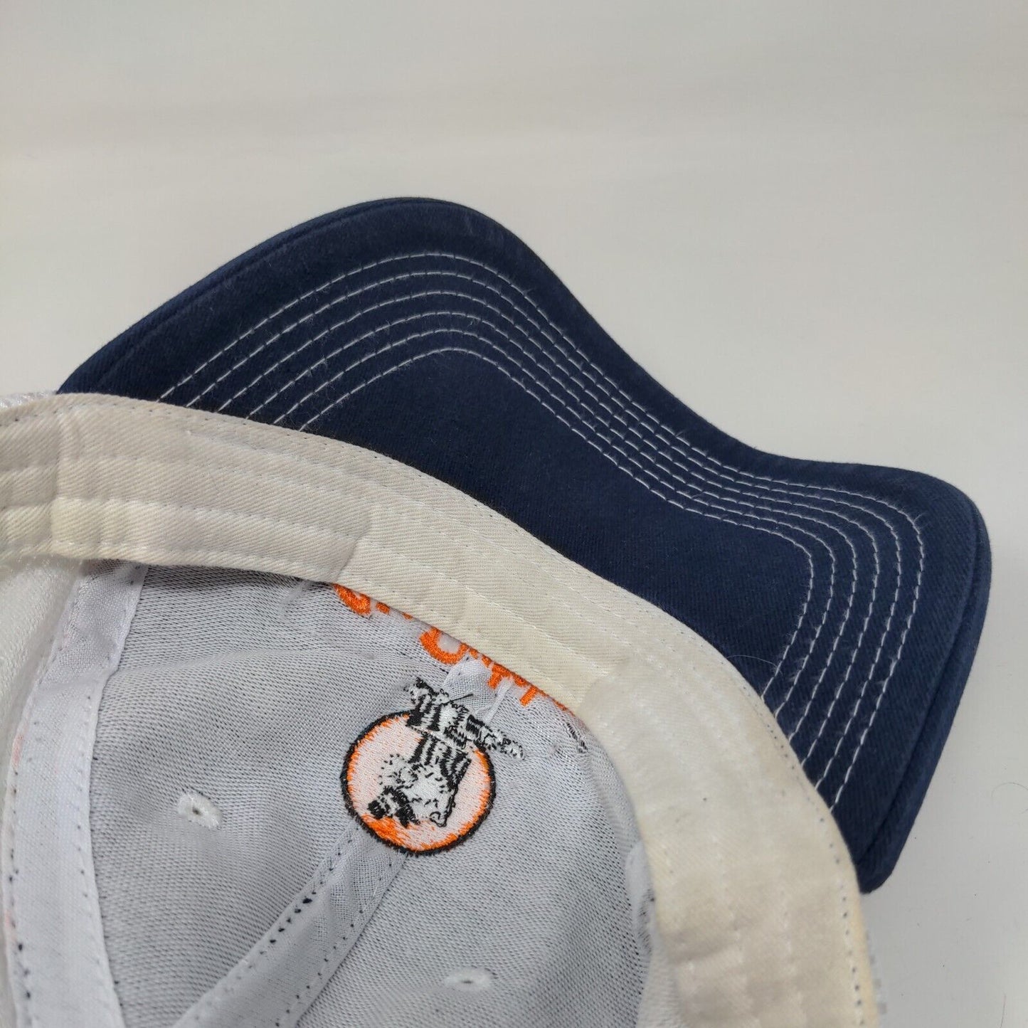 Big Dutchman Strapback Trucker Hat Blue OS Mesh Back JJ Jinkleheimer Farming
