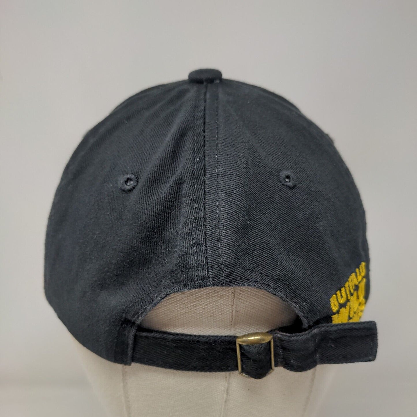 Buffalo Wild Wings Slideback Hat Black One Size Embroidered Employee