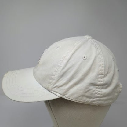 American Needle White Baseball Cap One Size Vineyards CC Naples Green Underbrim