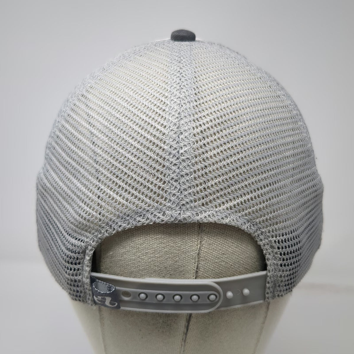 Ambler Trucker Hat Gray One Size Mesh Back Keep Winter Wild Snapback Wildlands