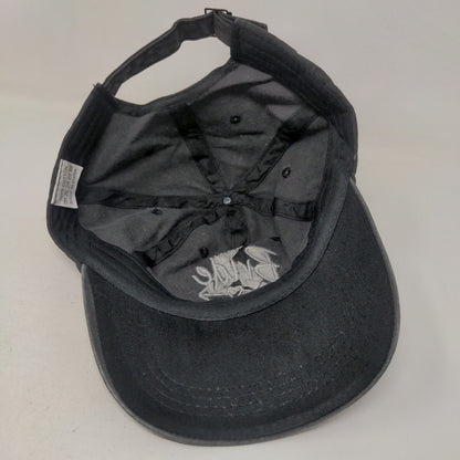 Bride Tribe Slideback Hat Gray One Size Embroidered Adjustable Cotton