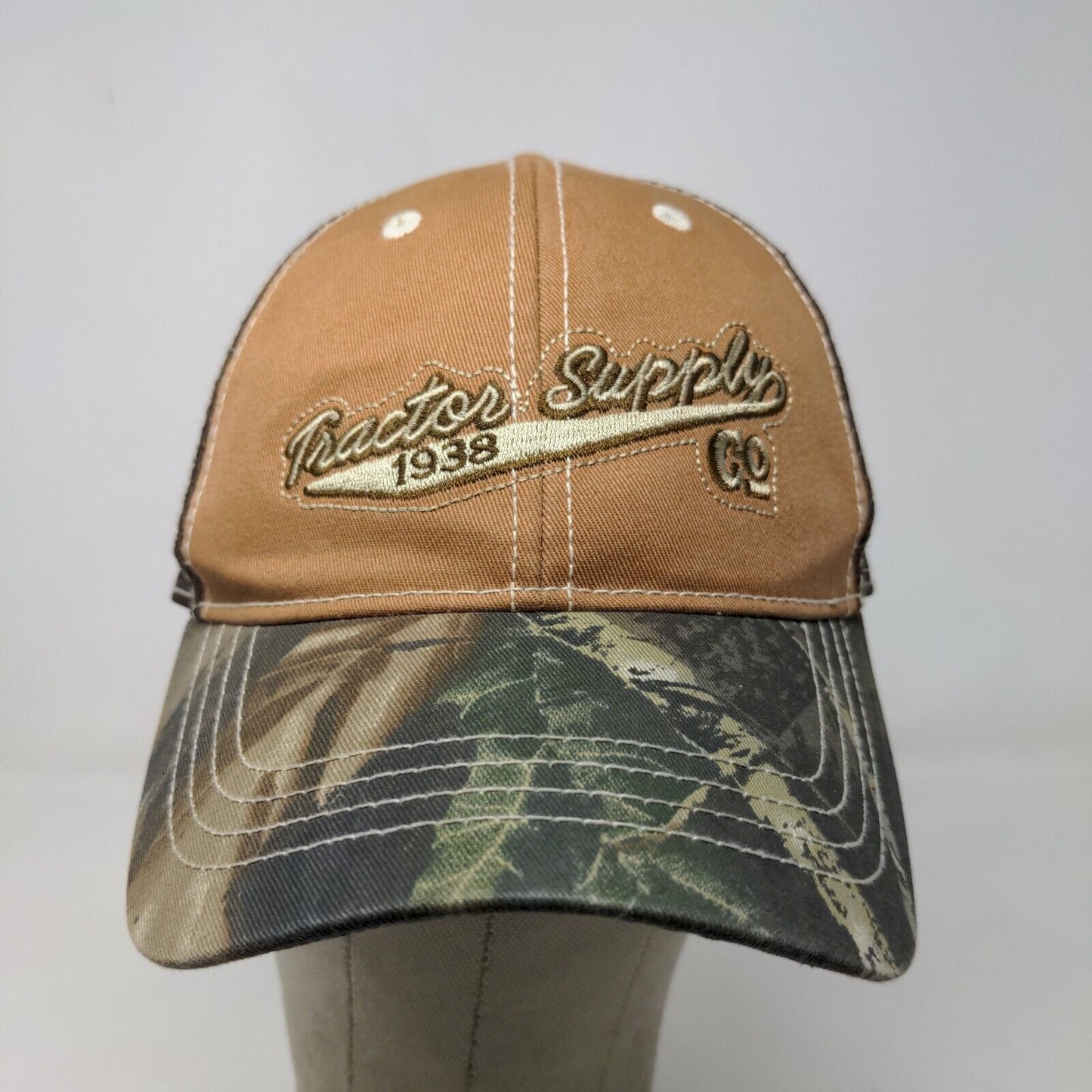 Tractor Supply Men's Strapback Mesh Back Hat Multicolor Embroidered Logo