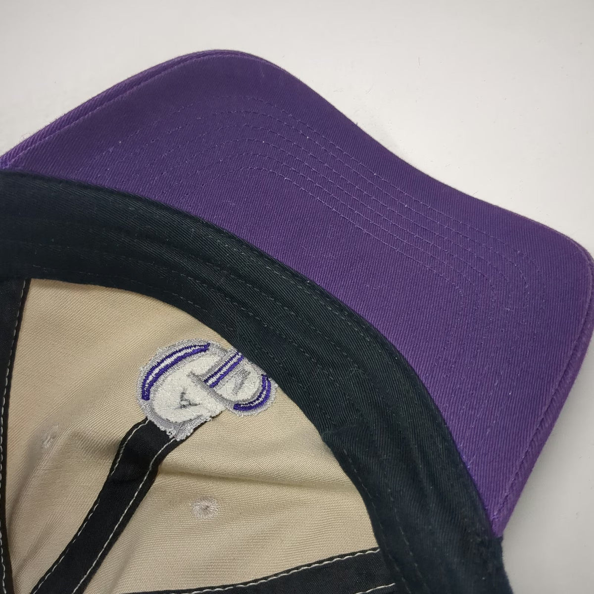 Colorado Rockies MLB Fan Favorite Baseball Cap Beige Purple Black One Size Logo