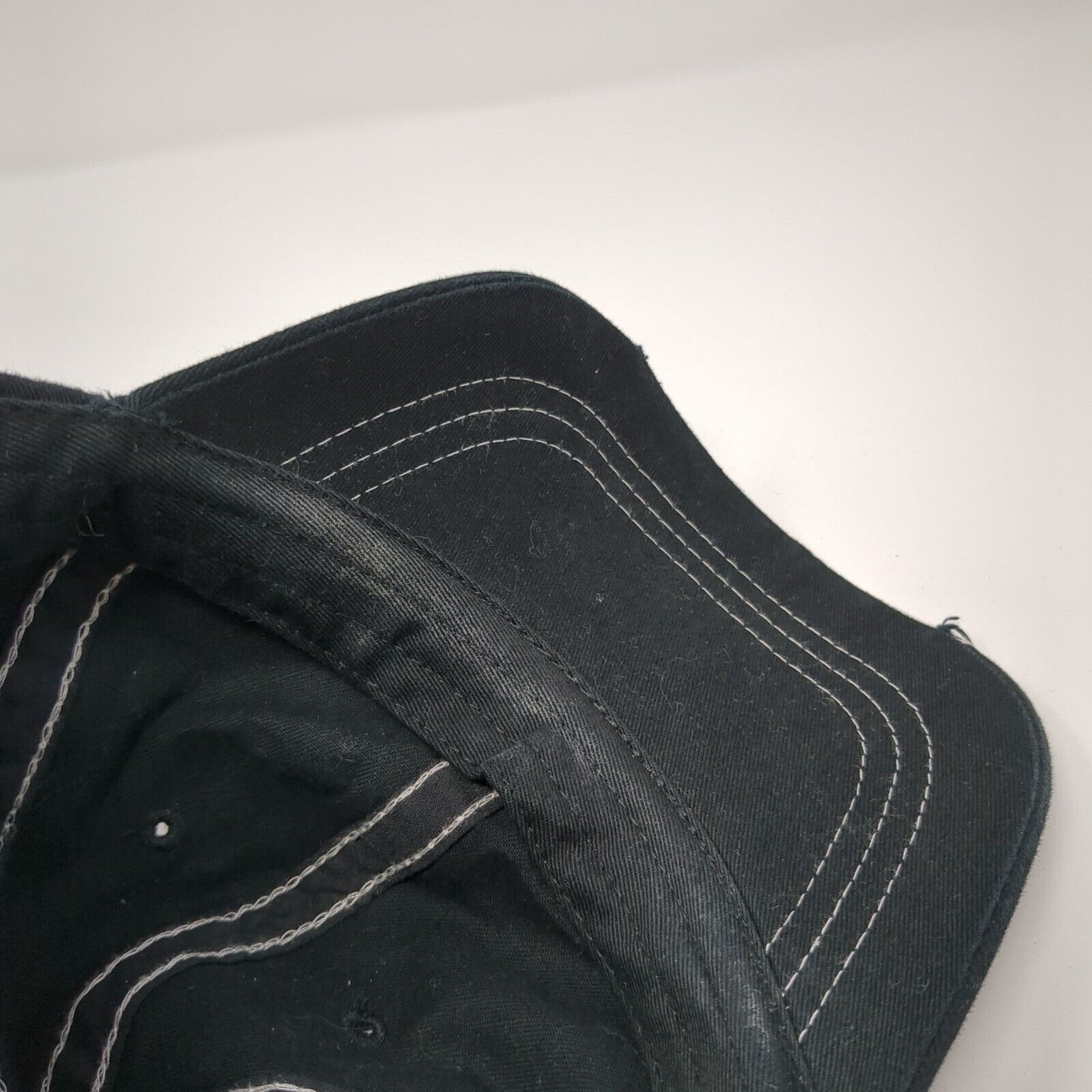 Lake Hair Don't Care Slideback Hat Black One Size Adjustable Rhinestone