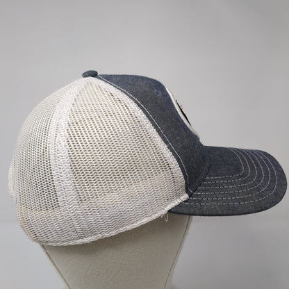 Sia's Italian Ice Snapback Mesh Back Trucker Hat Gray One Size Otto