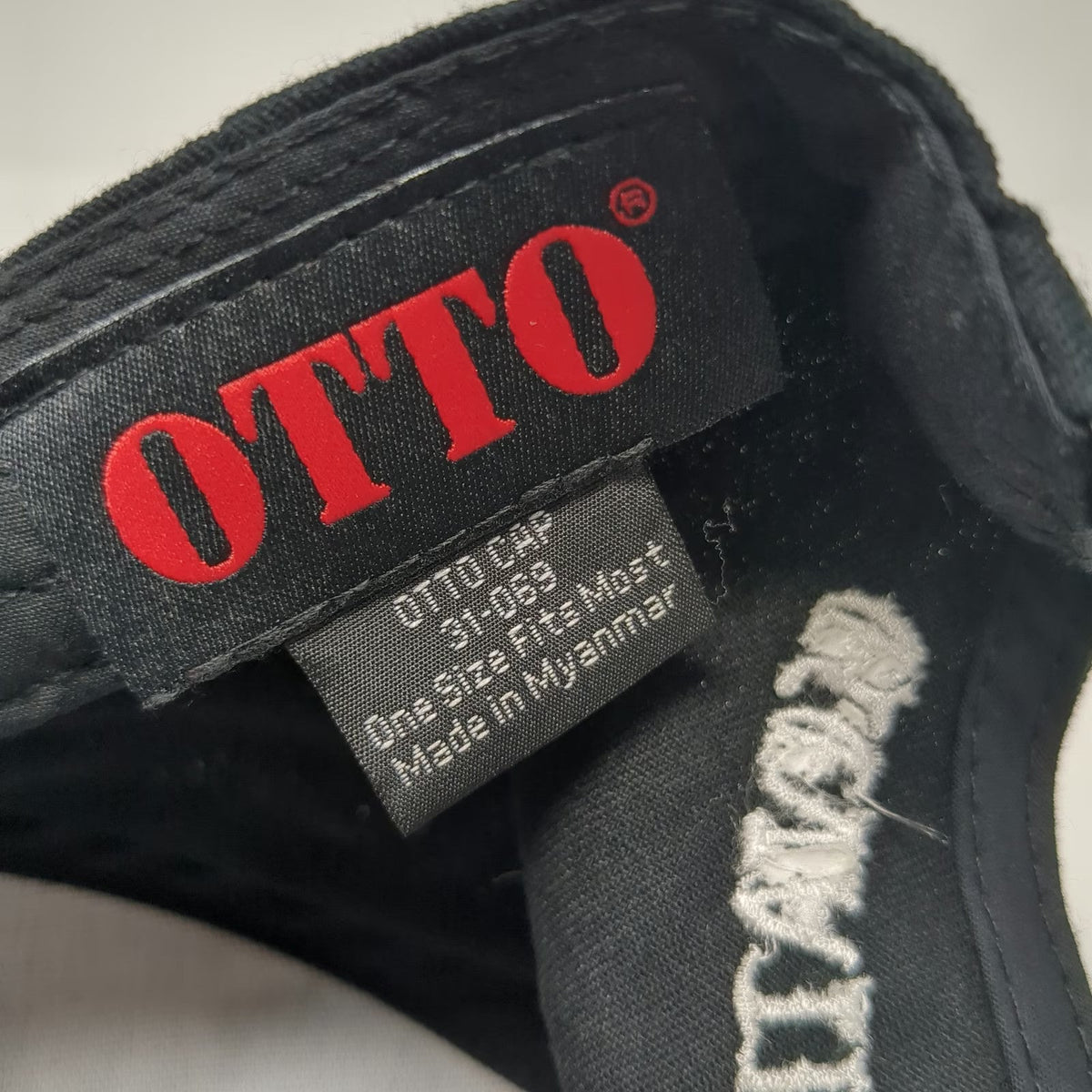 Otto 5 Panel Black Hat One Size Elevation Worship When Wind Meets Fire Snapback