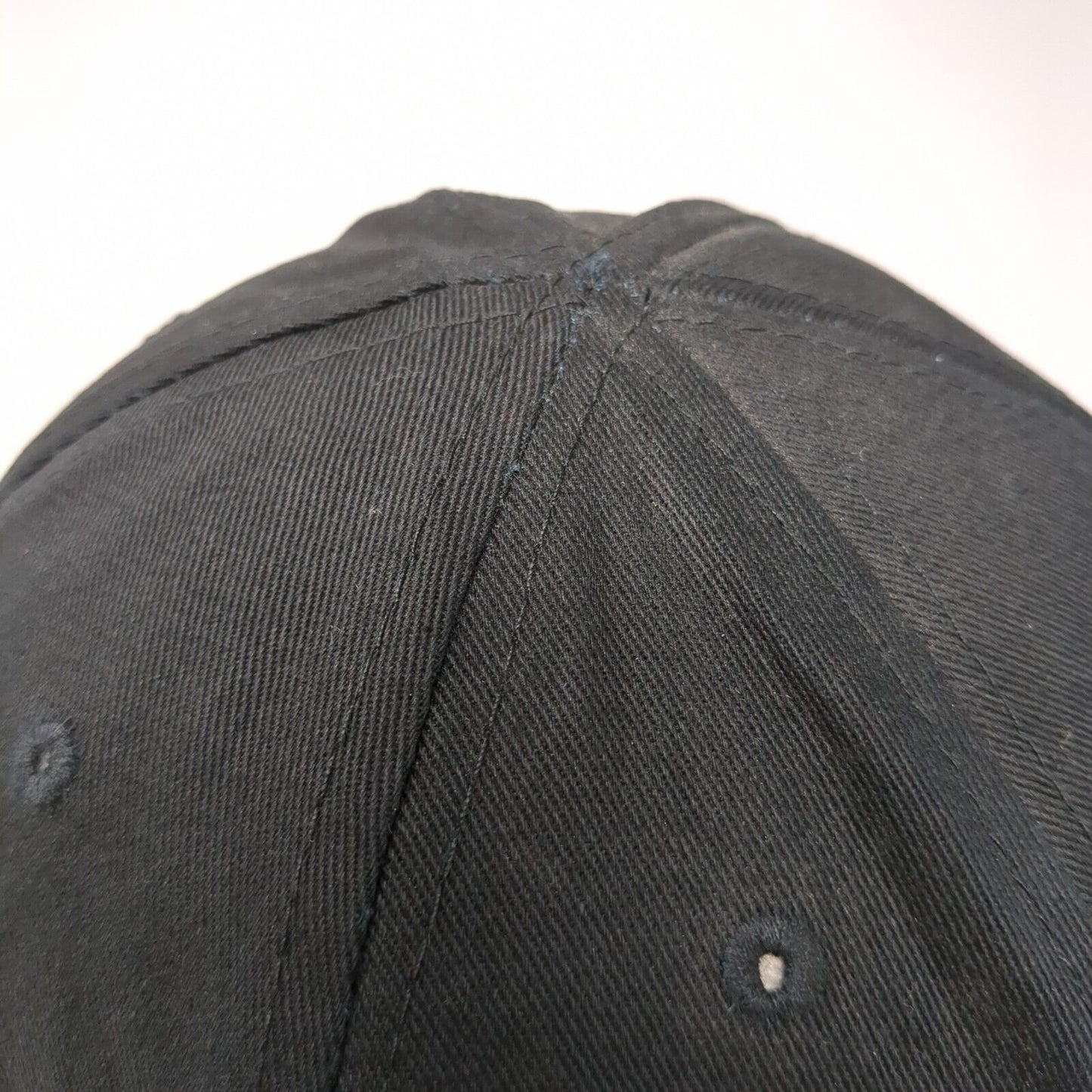 SCCY Strapback Hat Black One Size Adjustable Embroidered Patriotic Cotton