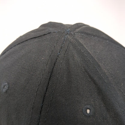 SCCY Strapback Hat Black One Size Adjustable Embroidered Patriotic Cotton