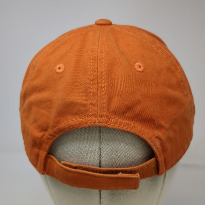 Port Authority Baseball Cap Orange One Size Strapback Handy Tenant Tools Hat