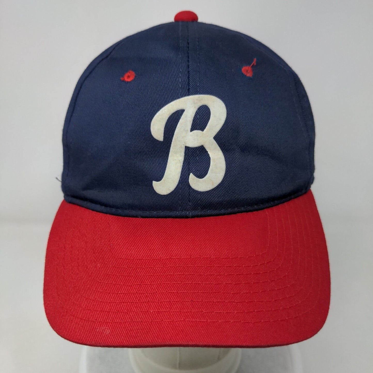 B Initial Snapback Hat Multicolor One Size Adjustable 6 Panel Outdoor Cap