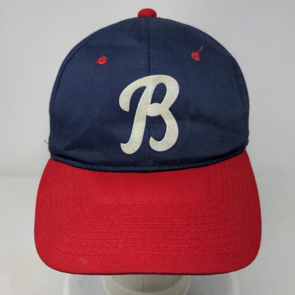 B Initial Snapback Hat Multicolor One Size Adjustable 6 Panel Outdoor Cap