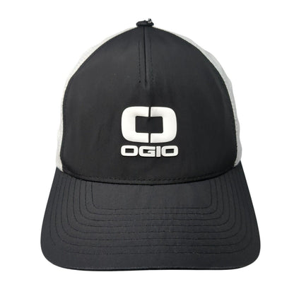 Ogio Strapback Hat Black One Size 110 Flexfit Tech 6 Panel Yupoong Polyester