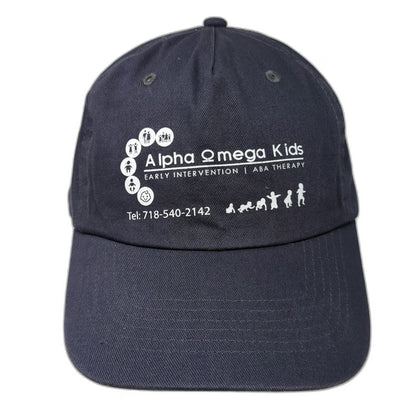 Hit 5 Panel Blue Hat One Size Alpha Omega Kids Early Intervention ABA Therapy
