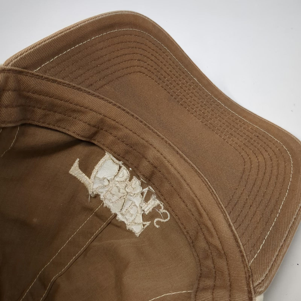 Fahrenheit Baseball Cap Brown One Size Seven Devils Lodge Guest Ranch Hat Cotton