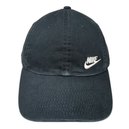 Nike Baseball Cap Black One Size Slideback Heritage86 Embroidered Logo Hat