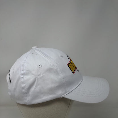 Mr. Beer Home Brewery Strapback Hat White One Size Embroidered 6 Panel
