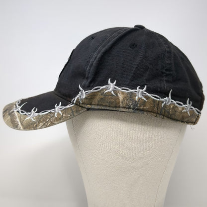 Outdoor Cap Melton Truck Lines Top 100 Baseball Cap Black Camo One Size Hat