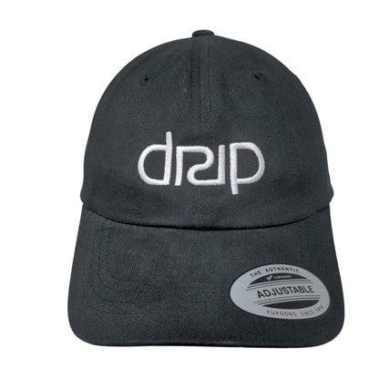 Drip Slideback Hat Black One Size Adjustable The Classics Yupoong