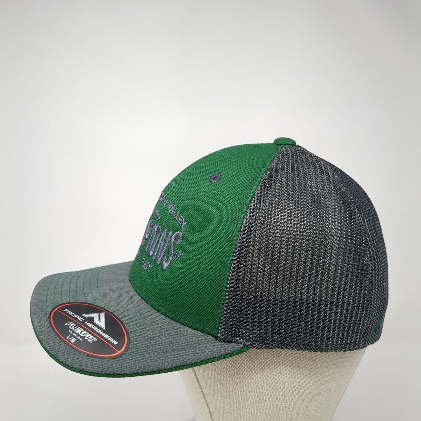 Adrian-Jordan Valley Champions Fitted Mesh Back Trucker Hat Multi 7 3/8-8