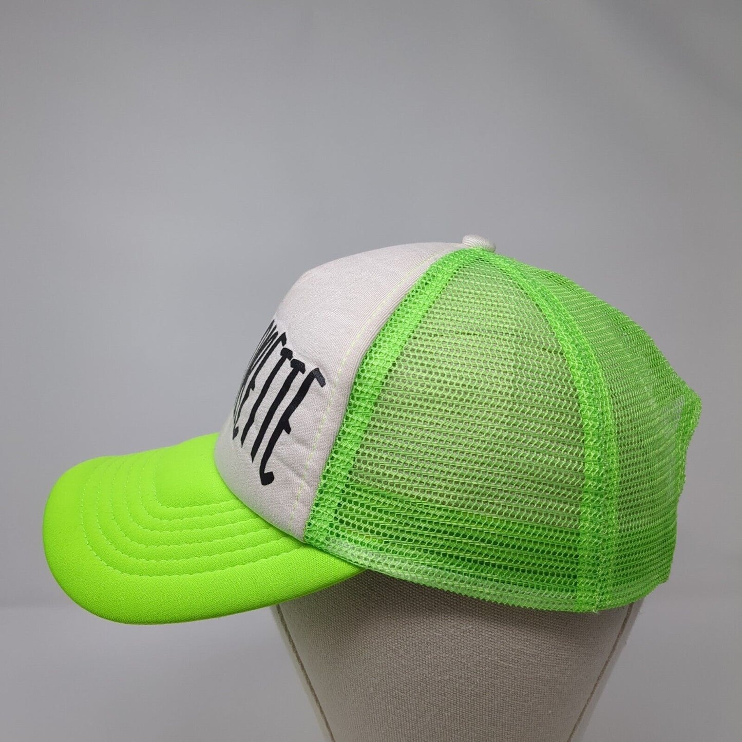 Betchelorette Snapback Trucker Hat Green One Size Adjustable Mesh Back 6 Panel