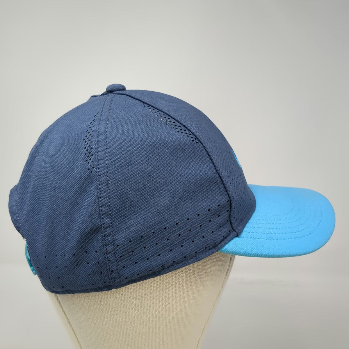 Nike Snapback Blue Hat One Size Dri-Fit Legacy 91 Perforated Two Tone Sport