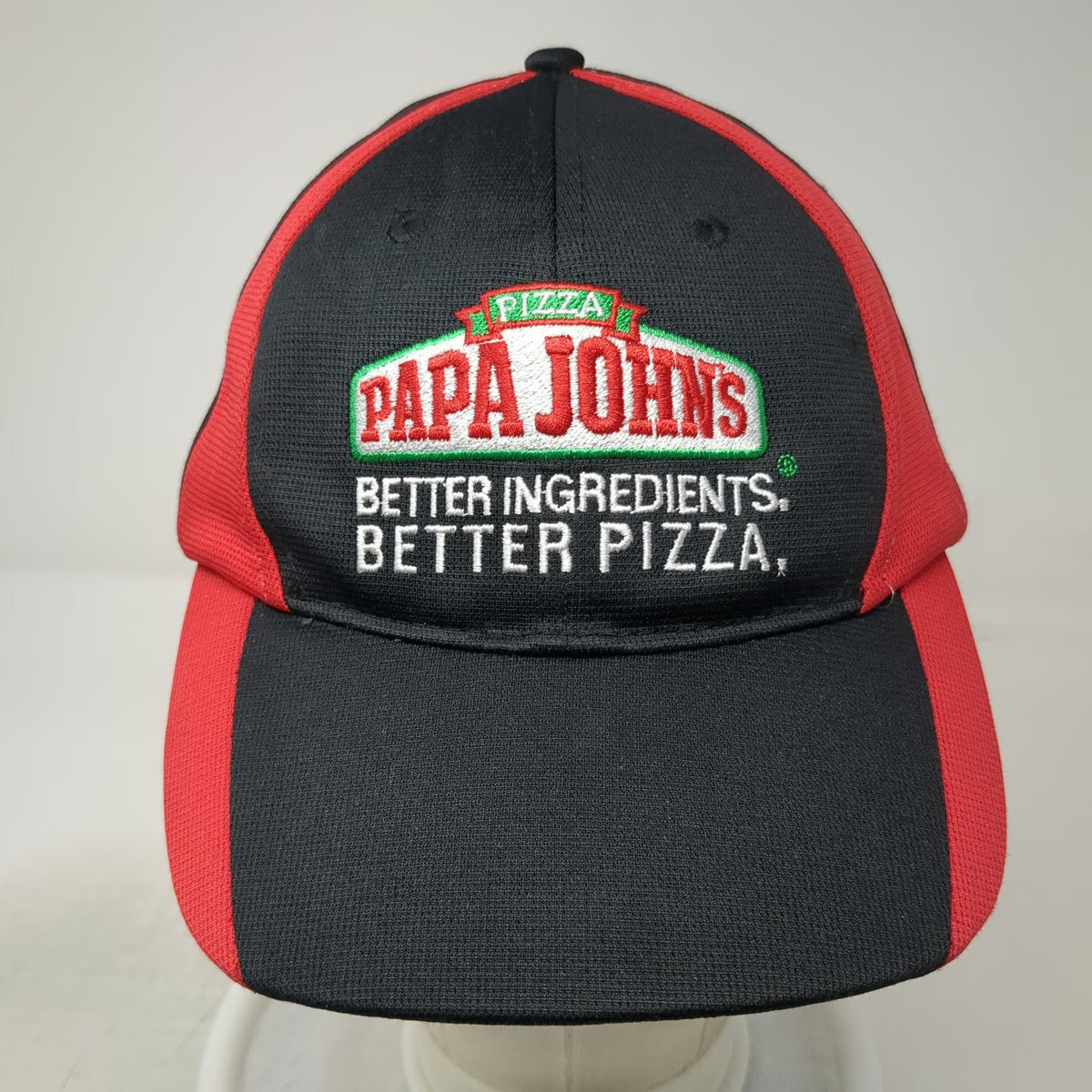 Papa Johns Pizza Better Ingredients Better Pizza Baseball Cap Black One Size Hat
