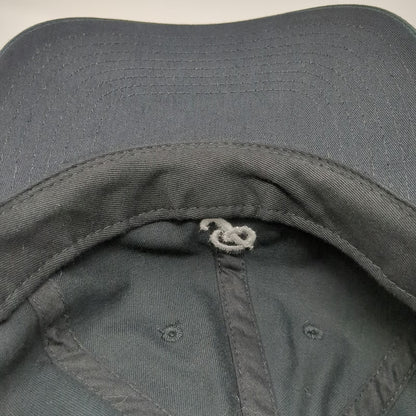 Primitive Baseball Cap Black One Size Script P Logo Embroidered Cotton Hat