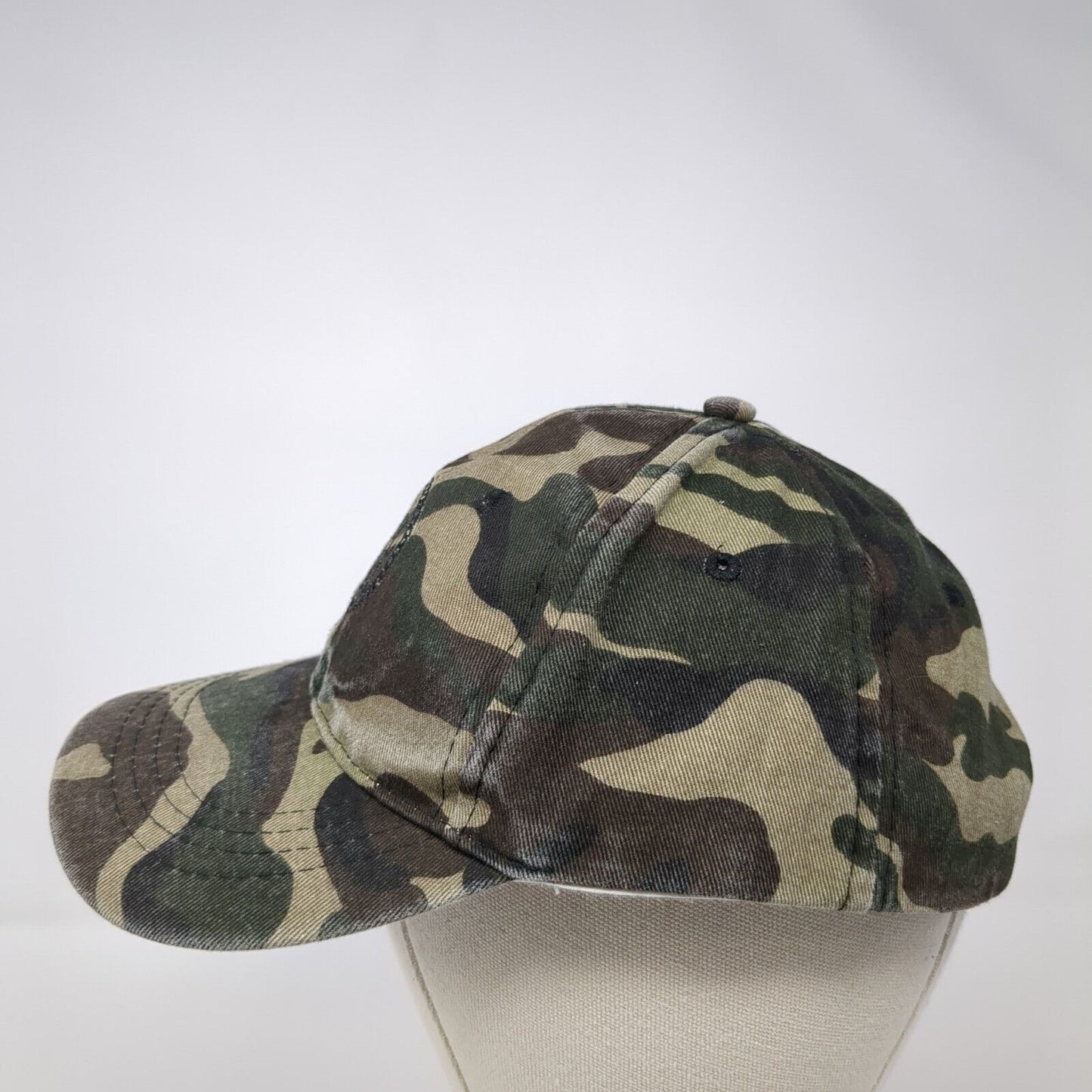 CAL Ranch Stores Strapback Hat Camo One Size Adjustable Embroidered