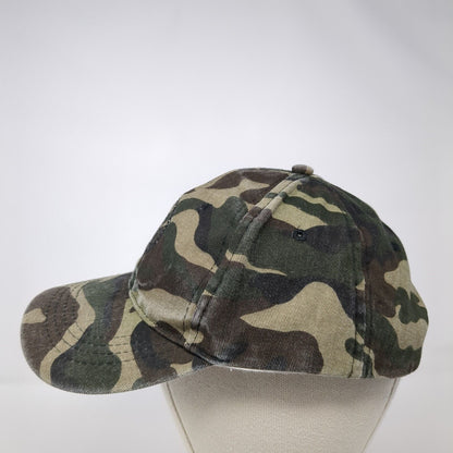 CAL Ranch Stores Strapback Hat Camo One Size Adjustable Embroidered