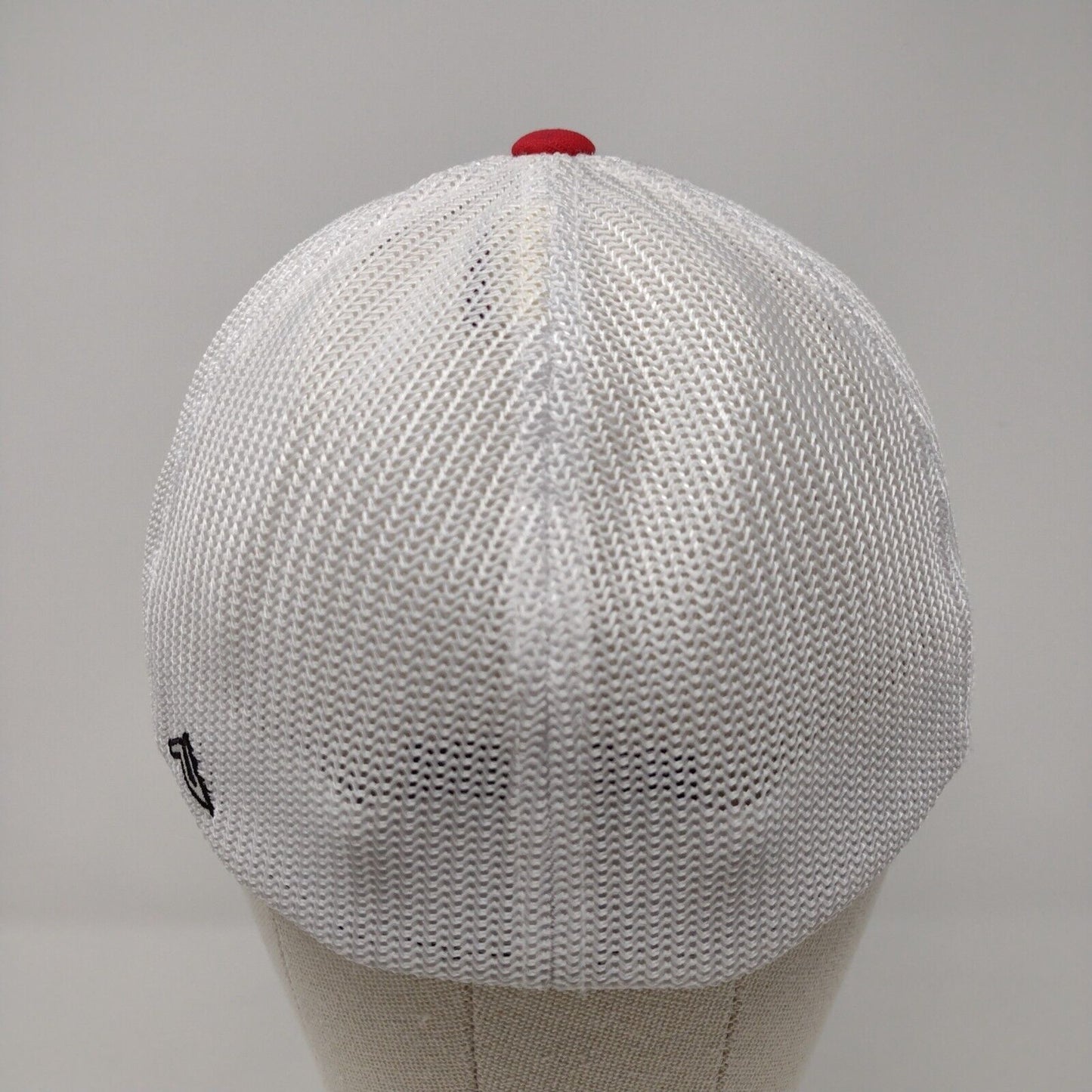 Boise N Fitted Mesh Back Trucker Hat Multi 7 3/8-8 Flexfit Colorblock
