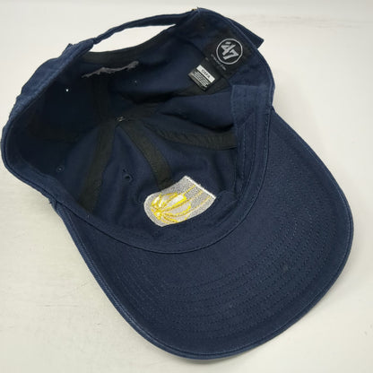 '47 Indiana Pacers NBA Blue OSFM Cap Hat Draft Kings Logo Strapback Embroidered