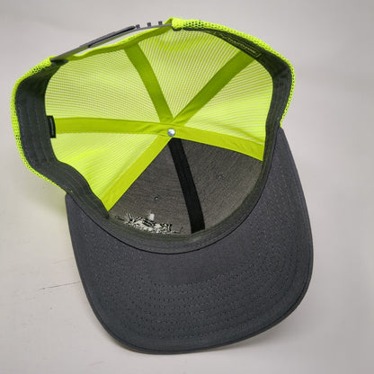 Rev Drilling Inc Snapback Trucker Hat Multicolor One Size Mesh Back