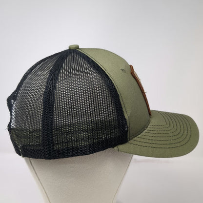 NV Caps Trucker Hat Green One Size 101st Airborne Screaming Eagle Mesh Snapback