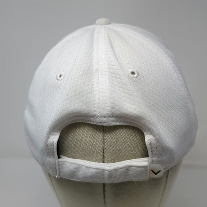 Callaway Baseball Cap White One Size Future Champions Golf Patch Strapback Hat