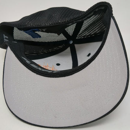 Port Authority Baseball Cap Black M Gen Electric Mesh Back Flexfit Logo Work Hat