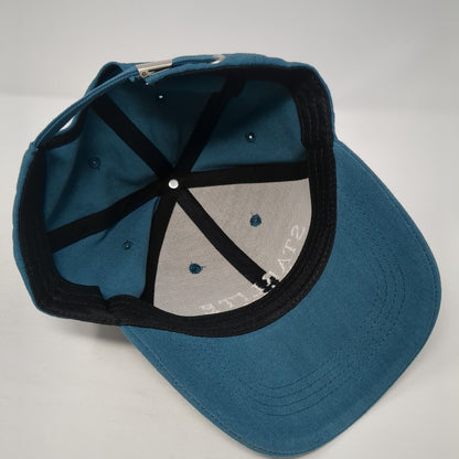 Starlite Village Slideback Hat Blue One Size Adjustable Embroidered 6 Panel
