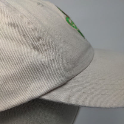 Green Wing Ducks Unlimited Strapback Hat Tan OSFA Adjustable Embroidered