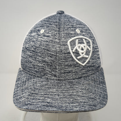Ariat Logo Snapback Mesh Back Trucker Hat Multi One Size Embroidered