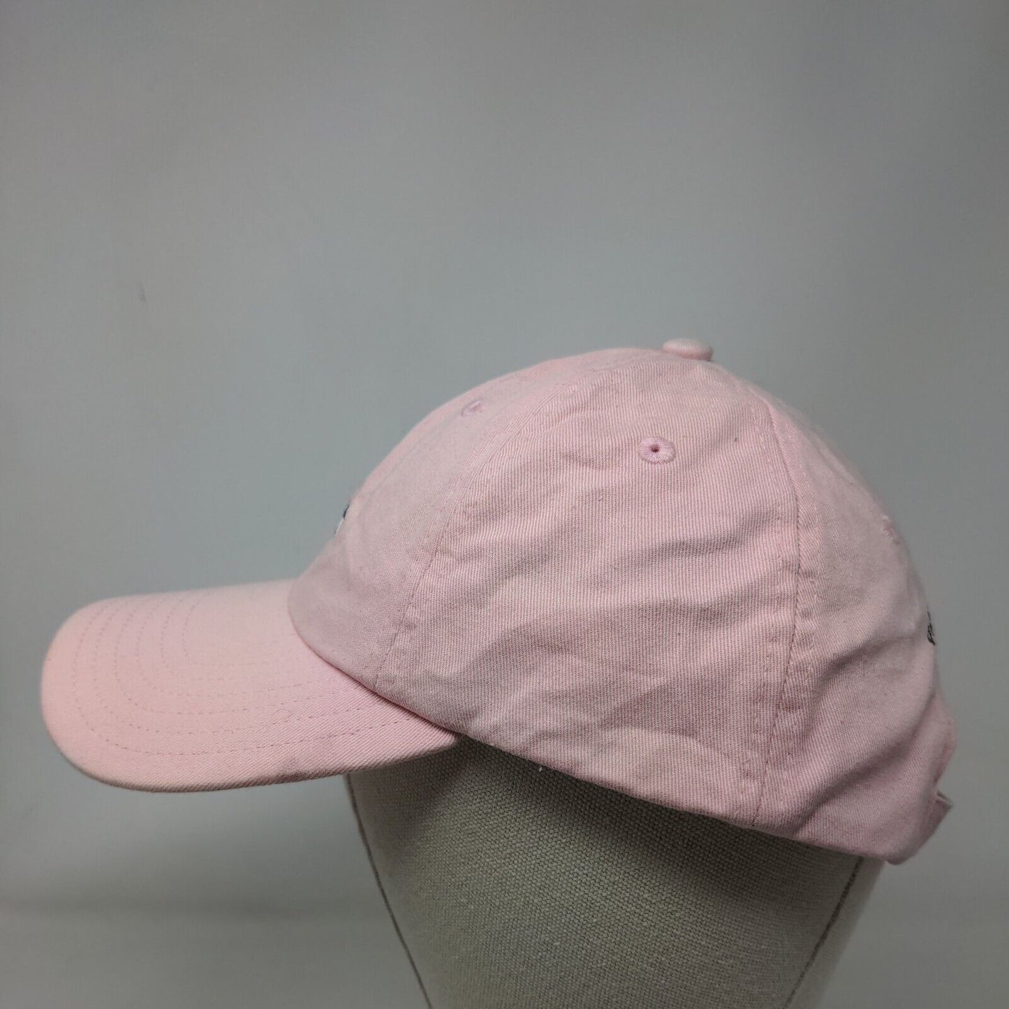 Vineyard Vines Whale Slideback Hat Pink One Size Embroidered Adjustable