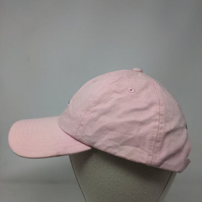 Vineyard Vines Whale Slideback Hat Pink One Size Embroidered Adjustable
