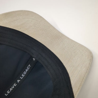 UNRL Snapback Beige One Size Square Patch Polyester Mid Pro Supply Co Hat