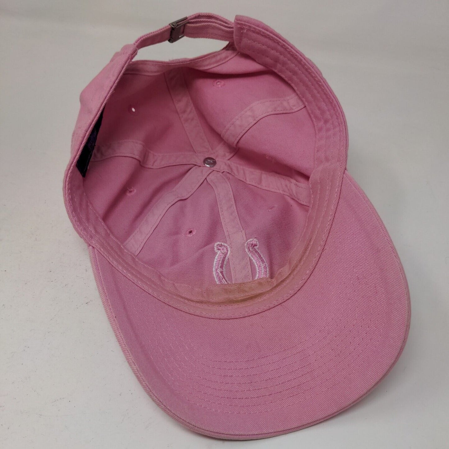 Reebok NFL Women's Slideback Hat Pink Size OSFA Indianapolis Colts Embroidered