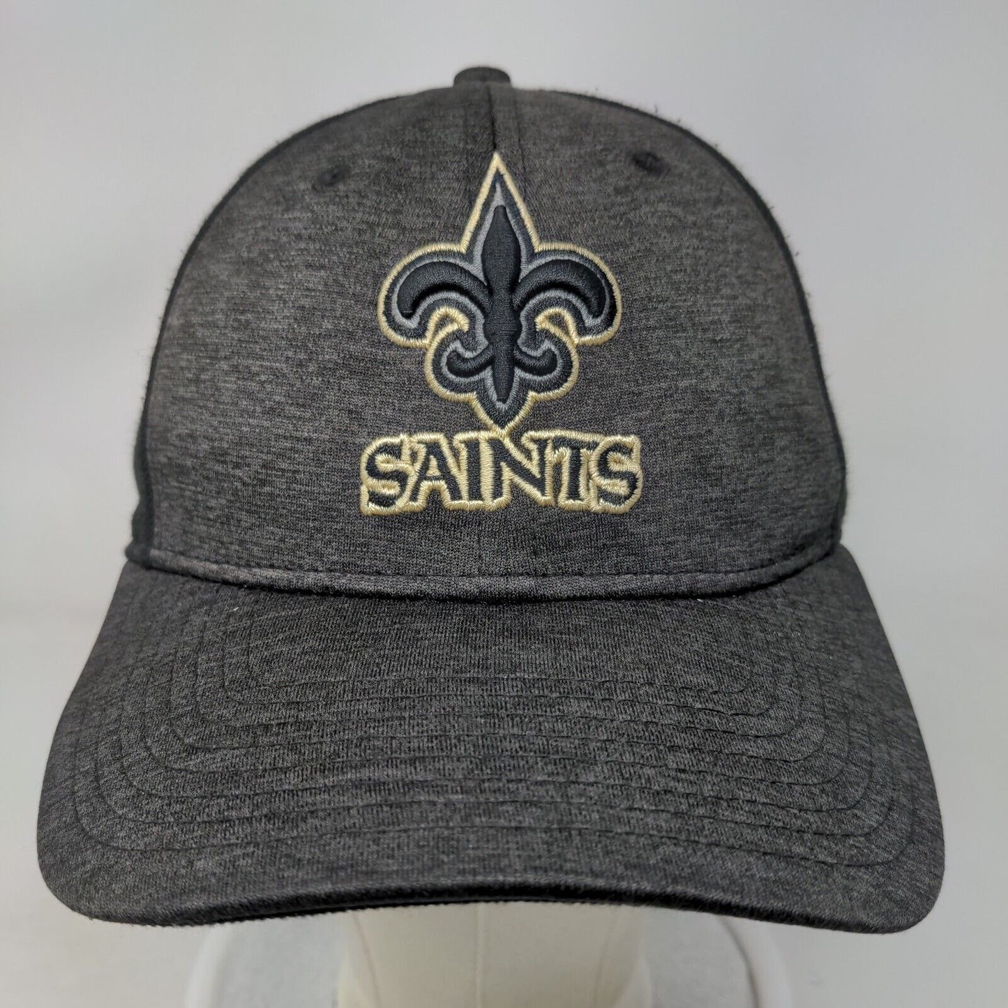 New Orleans Saints Strapback Hat Black OSFM Embroidered Logo 9Forty NFL
