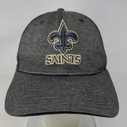 New Orleans Saints Strapback Hat Black OSFM Embroidered Logo 9Forty NFL