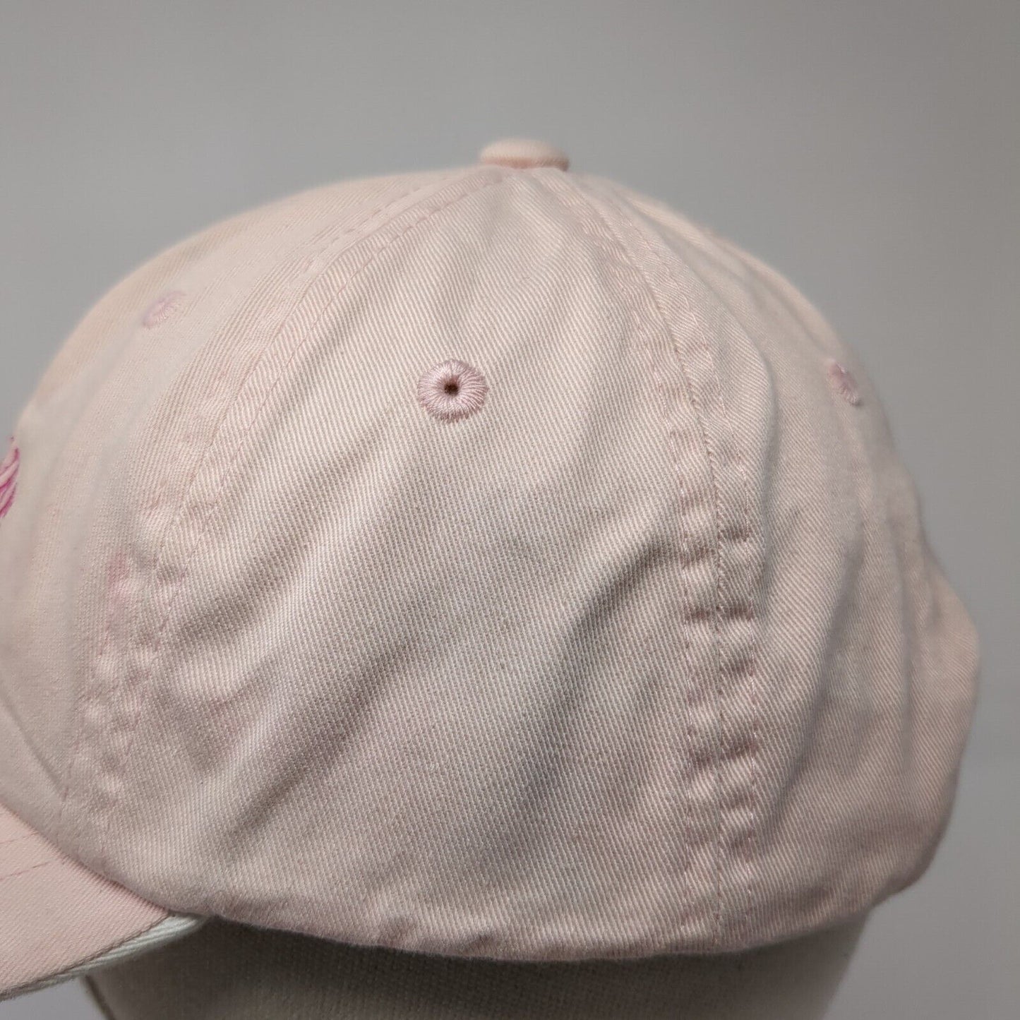 M/V Bonaventure Strapback Hat Pink OS Adjustable Embroidered Port Authority