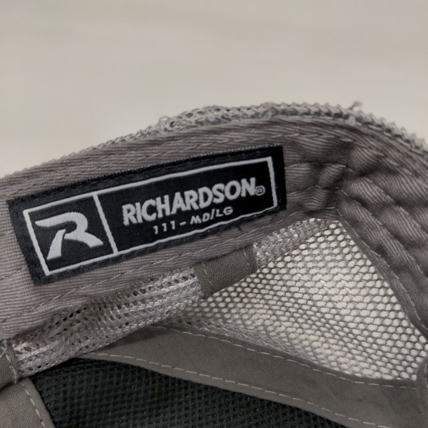 Rigby's Barber Shop Snapback Trucker Hat Black M/L Mesh Back Richardson