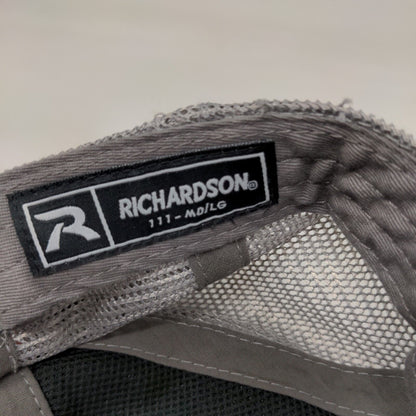 Rigby's Barber Shop Snapback Trucker Hat Black M/L Mesh Back Richardson